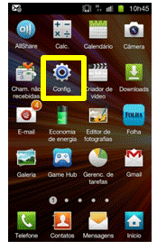 Android 2.3: Como conectar o Aparelho em modo de armazenamento em massa?