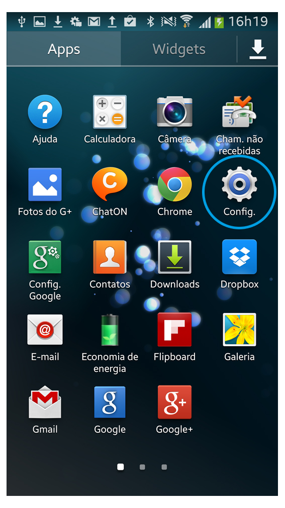 Como editar a mensagem pessoal da Tela de Bloqueio?