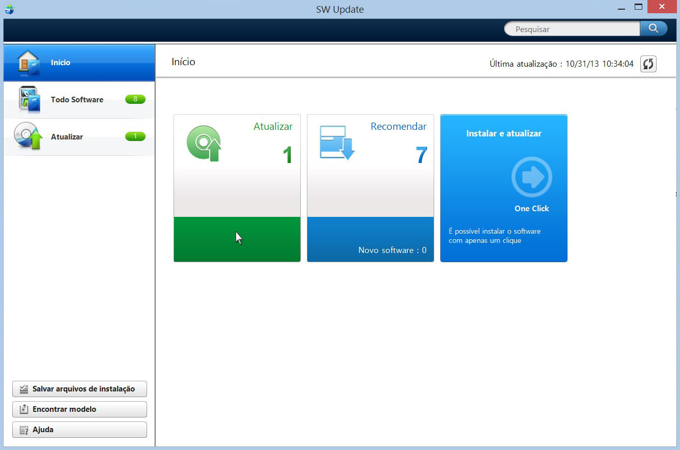 Driver: Como atualizar um driver pelo SW Update.
