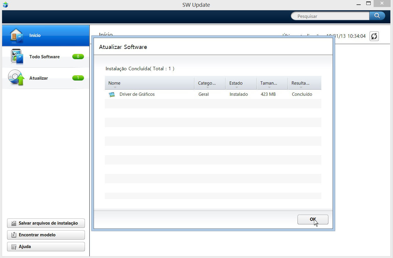 Driver: Como atualizar um driver pelo SW Update.