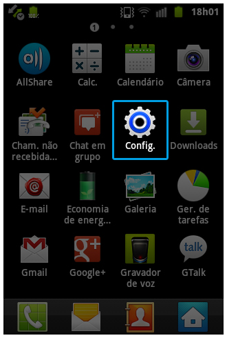 Android 2.3.6: Como limpar dados e excluir aplicativos?