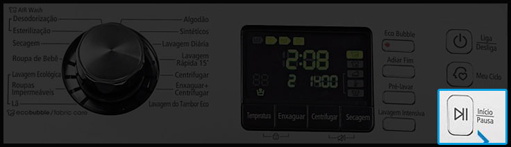 Guide: Como utilizar a função Air Wash?