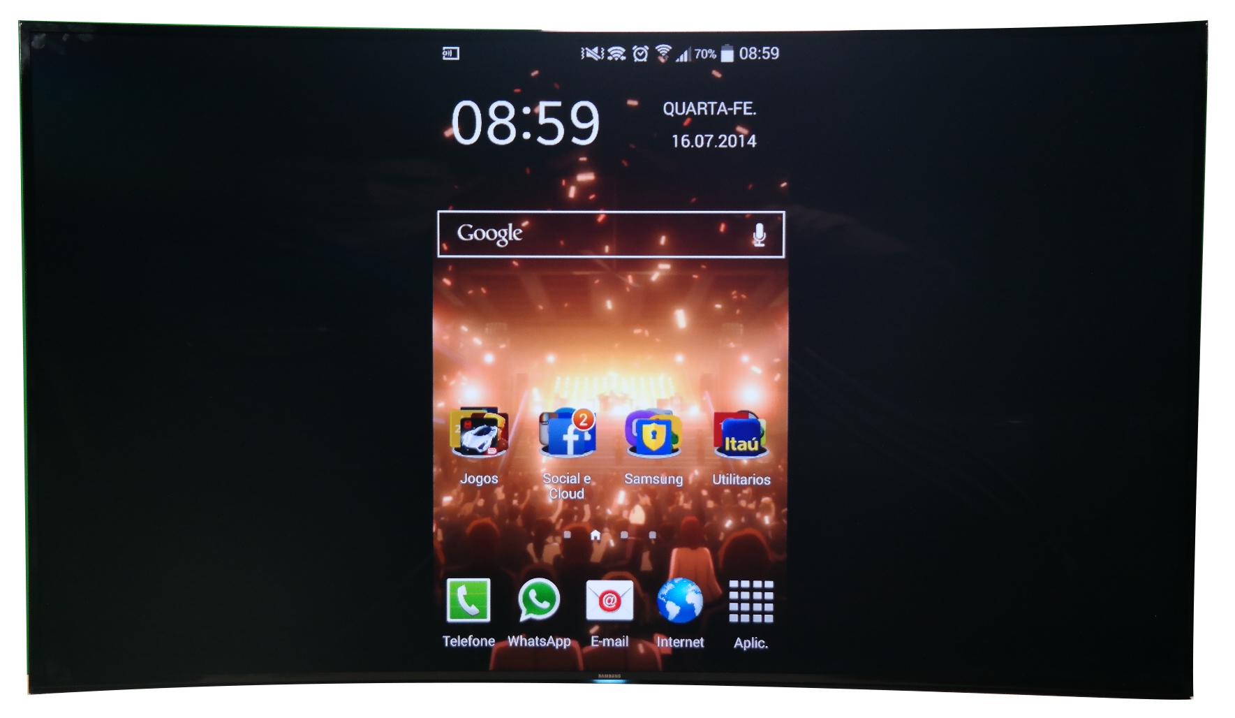 Como ativar o Screen Mirroring ?