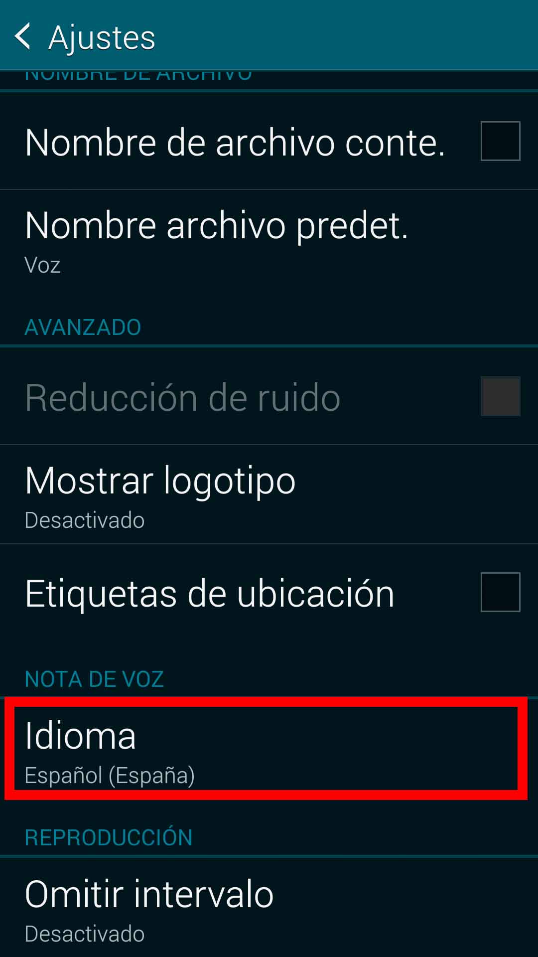 idioma idioma