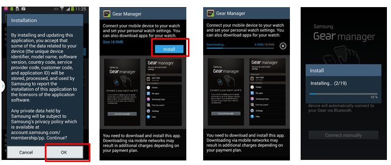 comment installer gear manager