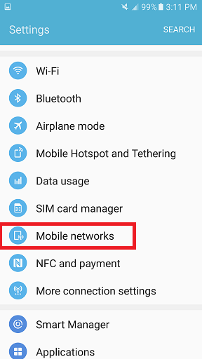 How to Reset APN Settings on Samsung Galaxy S7?
