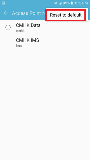 How to Reset APN Settings on Samsung Galaxy S7?