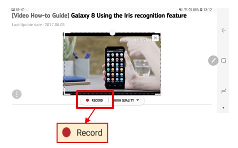 Cara membuat Animasi GIF dengan Smart Select Note 8