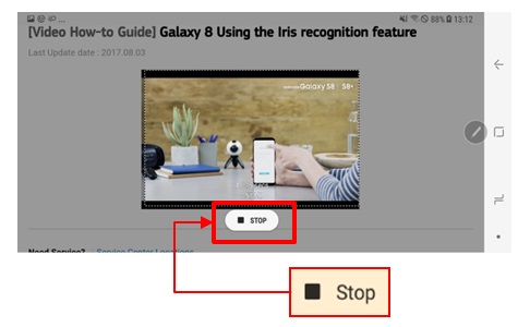 Cara membuat Animasi GIF dengan Smart Select Note 8
