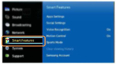 How to Clear Viewing History in Samsung F Series SMART TV ?