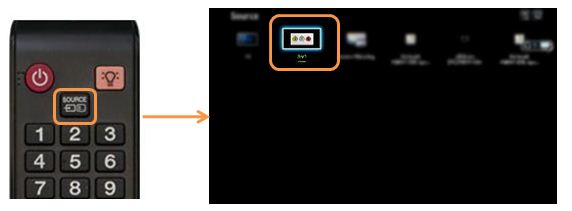 How to enable Smart View feature in Samsung SMART TV ?
