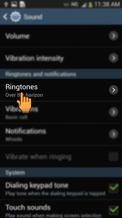 How to set ringtone to Bell sound on Galaxy S4