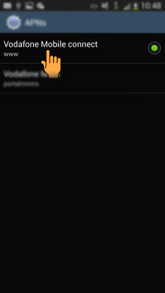 How to configure GPRS Settings in Samsung Galaxy S4(GT-I9500)?
