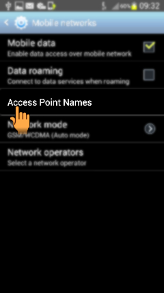 How to Reset APN Settings in Samsung Galaxy Note2 (GT-N7100)?
