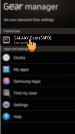 How to upgrade Samsung Galaxy Gear via FOTA?