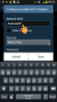 How to use Samsung Galaxy J Series as a portable WiFi hotspot?