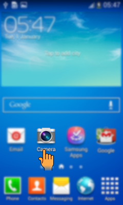 How to capture Surround shot picture in Samsung Galaxy Golden (GT-I9230)?