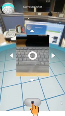 How to capture Surround shot picture in Samsung Galaxy Golden (GT-I9230)