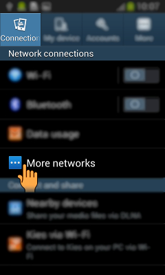 How to use Samsung Galaxy J Series as a portable WiFi hotspot?