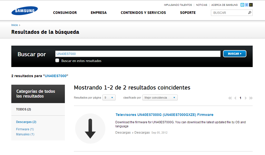 ¿Cómo actualizar mi televisor por USB?(SOLO SERIES C, D, E, F)