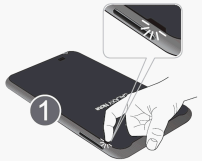 ¿Cómo insertar o extraer la tarjeta micro SD de mi Samsung Galaxy Note?