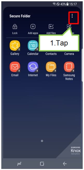 How do I uninstall Secure Folder from my Galaxy S8/S8+?