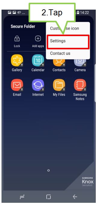 How do I uninstall Secure Folder from my Galaxy S8/S8+?