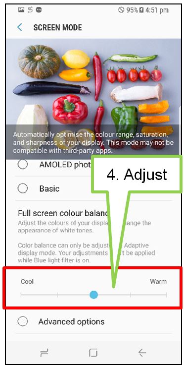 Galaxy S8: Why does my display have a coloured tint?