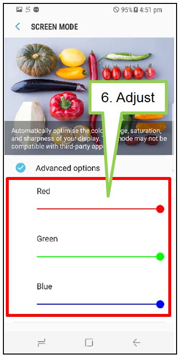 Galaxy S8: Why does my display have a coloured tint?
