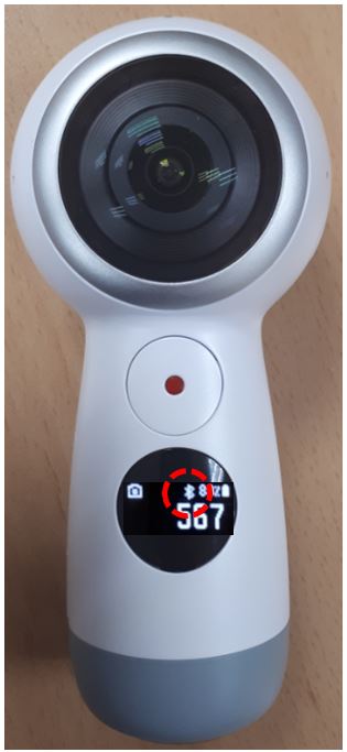How do I connect the Samsung Gear 360 (2017) to a mobile device?