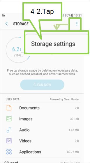 How do I format the memory card on my Galaxy J7 Pro?