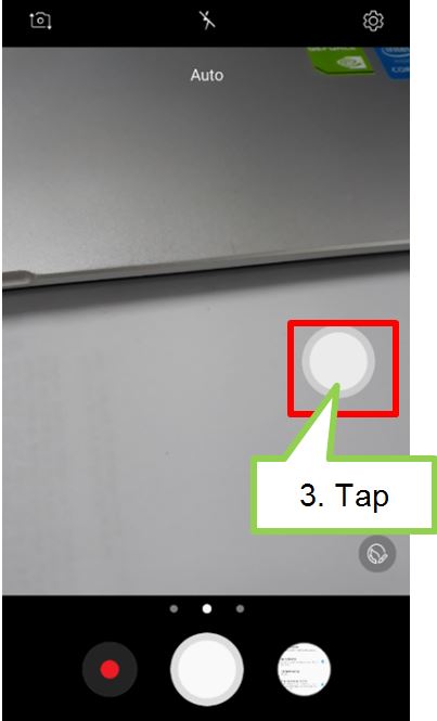 How do I set to show floating camera button on camera preview screen of my J7 Pro?