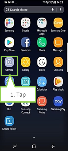 Galaxy Note 8 : How to take portraits using Live focus feature?