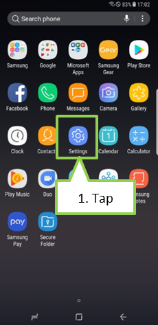 Galaxy Note 8 : How to register Iris for Iris recognition on lock screen?
