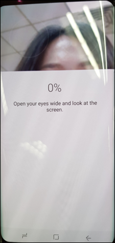 Galaxy Note 8 : How to register Iris for Iris recognition on lock screen?