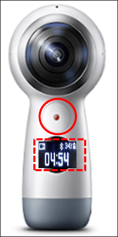 How do I record video on my Gear 360 (2017)?