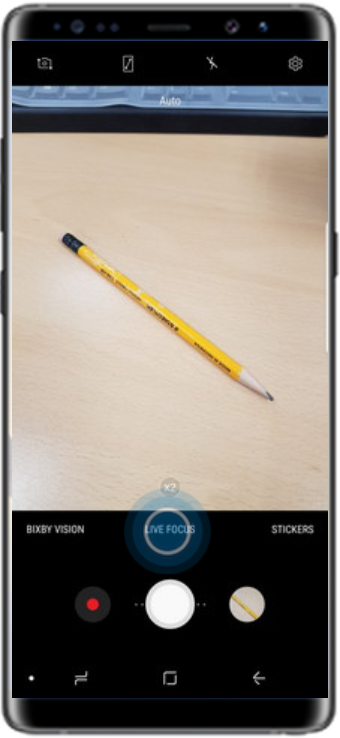 Samsung Galaxy Note 8: How to take images with Dual capture feature?