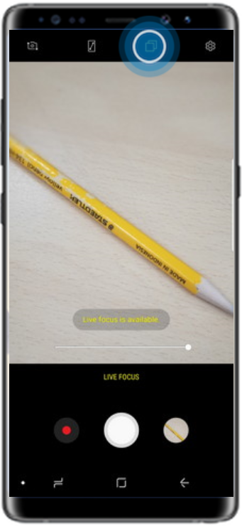 Samsung Galaxy Note 8: How to take images with Dual capture feature?