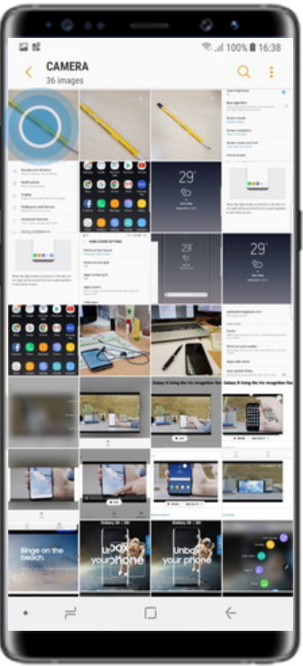 Samsung Galaxy Note 8: How to take images with Dual capture feature?