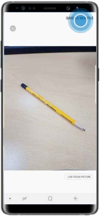 Samsung Galaxy Note 8: How to take images with Dual capture feature?