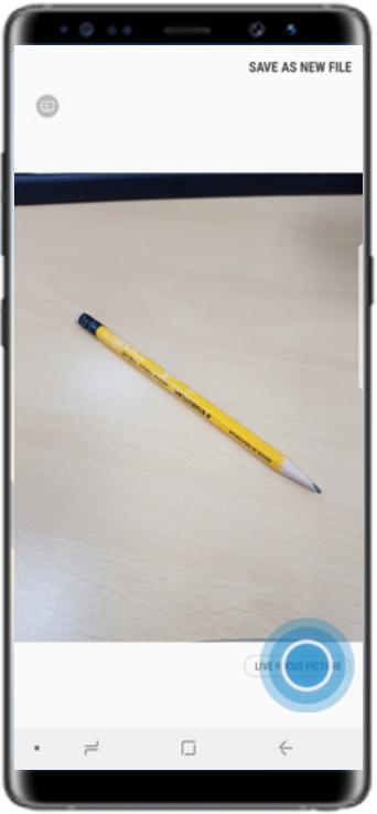Samsung Galaxy Note 8: How to take images with Dual capture feature?