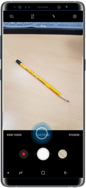 Tap Live Focus