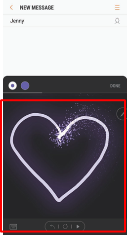 Galaxy Note 8 如何使用手寫動態貼圖?