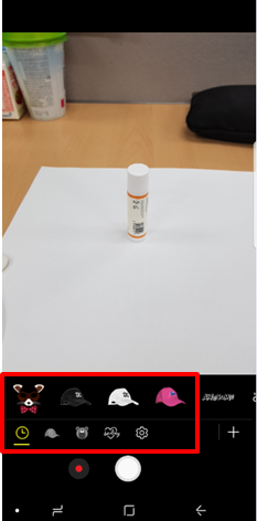 Galaxy Note 8 如何使用貼圖?