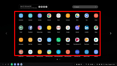 Galaxy Note 8 如何使用 Samsung DeX?