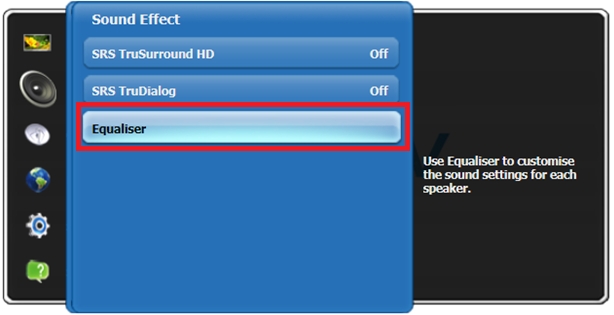 Problem with the TV Speakers