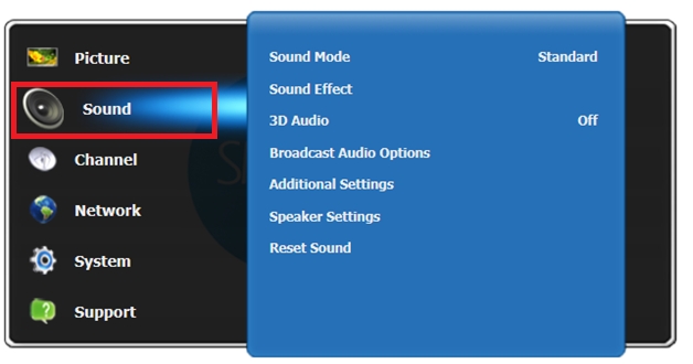 Problem with the TV Speakers