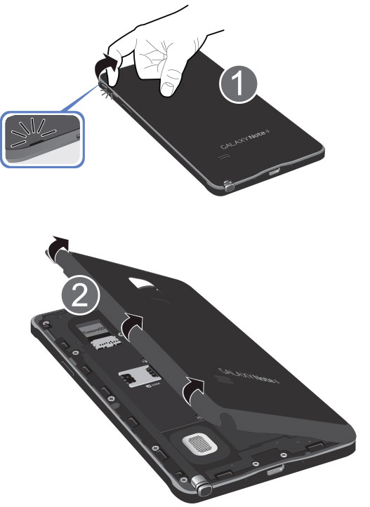 Galaxy Note4 Insert A Microsd Card Or Remove It Sm N910w8 Samsung Canada