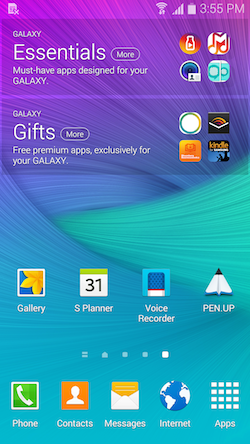 galaxy essential apps