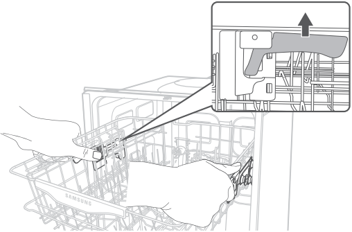 samsung dishwasher measurements